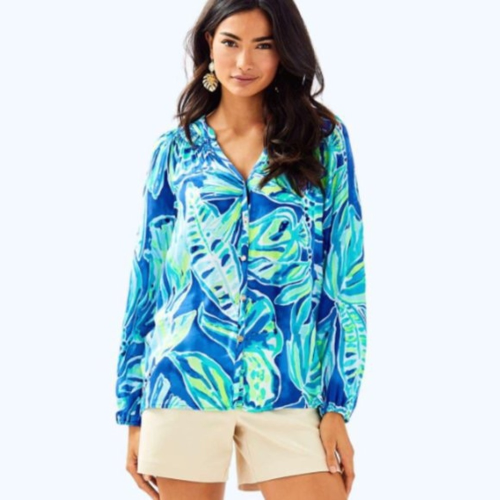 Lilly Pulitzer Button Front Elsa